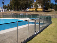 Proteci�n total para la piscina con modelo red